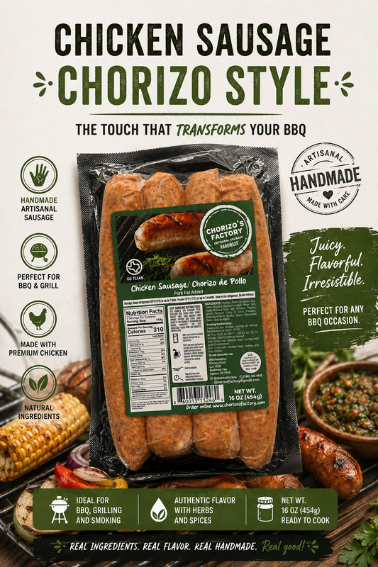Chicken Sausage - Chorizo de Pollo